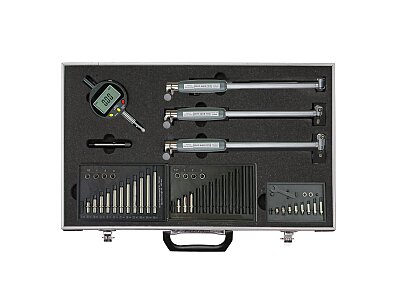 Mikrometer dutinový do diery digitálny sada 18-160mm DIN 863