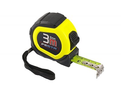 Zvinovací meter FESTA pogumovaný, 3-meter
