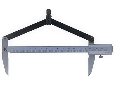 Posuvné meradlo na orysovanie 150mm karbidové hroty