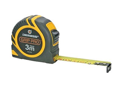 Zvinovací meter 3m EC II, odolná páska proti oderu "NYLON"