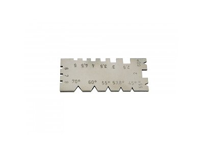 Šablóna pre všetky ostré a ploché závity univerzálna