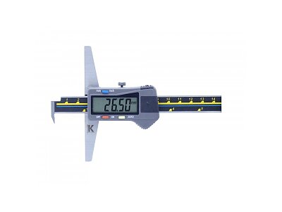 Hĺbkomer digitálny 0-150mm se skrutkovaným nosom, DIN 862