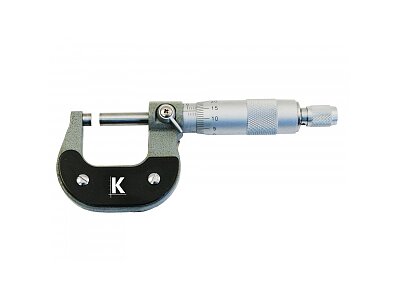 Mikrometer strmeňový 0-25mm ČSN 25 1420, DIN 863