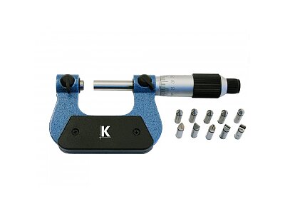 Mikrometer na závity 0-25mm 0.01 DIN 863