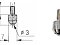 Náhradný dotyk k odchýlkomeru, pr. 3mm, M 2,5mm - závit M2,5-6g