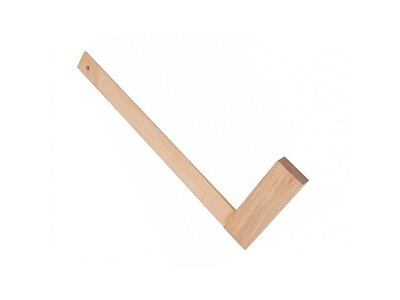 Uholník drevenný, stolársky 150x150x24mm -  hobby