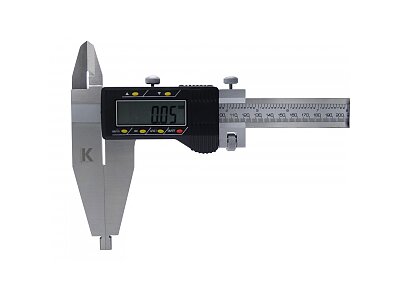 Posuvné meradlo digitálne 500mm, DIN 862, s hornými čeľusťami