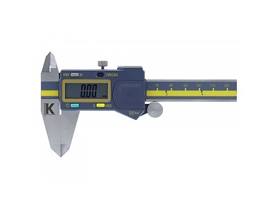 Posuvné meradlo digitálne 100mm (ABS), s výstupom dát, PROFESIONAL, IP54, DIN 862