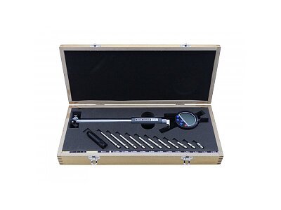 Mikrometer dutinový do diery digitálny 50-160mm,hľbka meranie 150mm 0.002 DIN 863