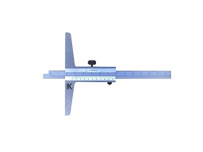 Hĺbkomer 0-150mm bez nosa ČSN 25 1280, DIN 862